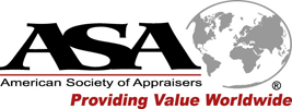VFF is a member of the American Society of Appraisers